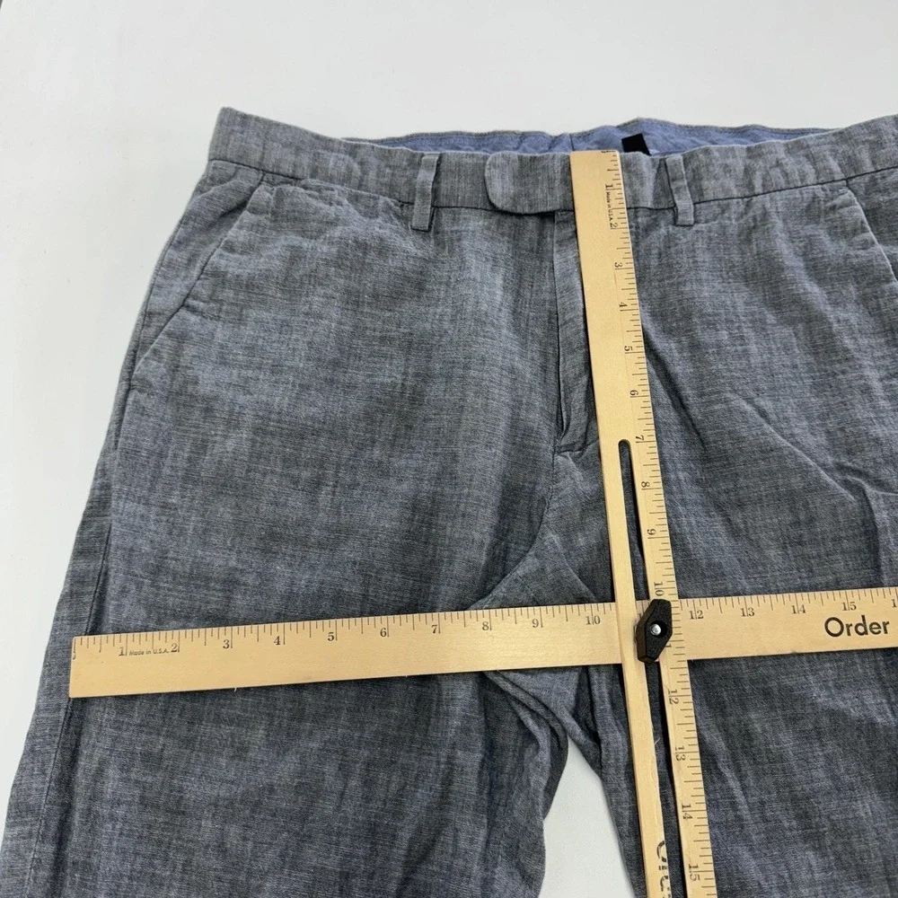 J.Crew Pants Mens 33x29 Gray Bowery Slim‎ Fit Business Casual